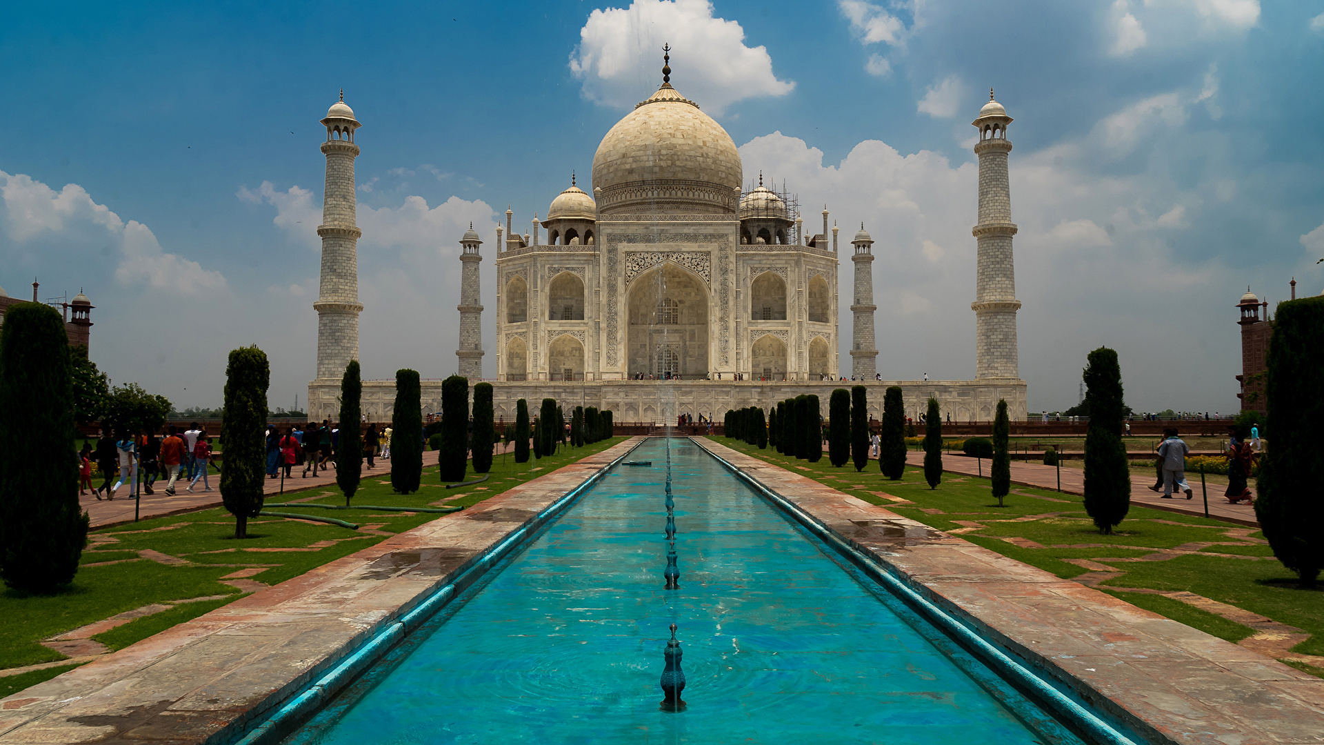 Taj Mahal, India beautiful places