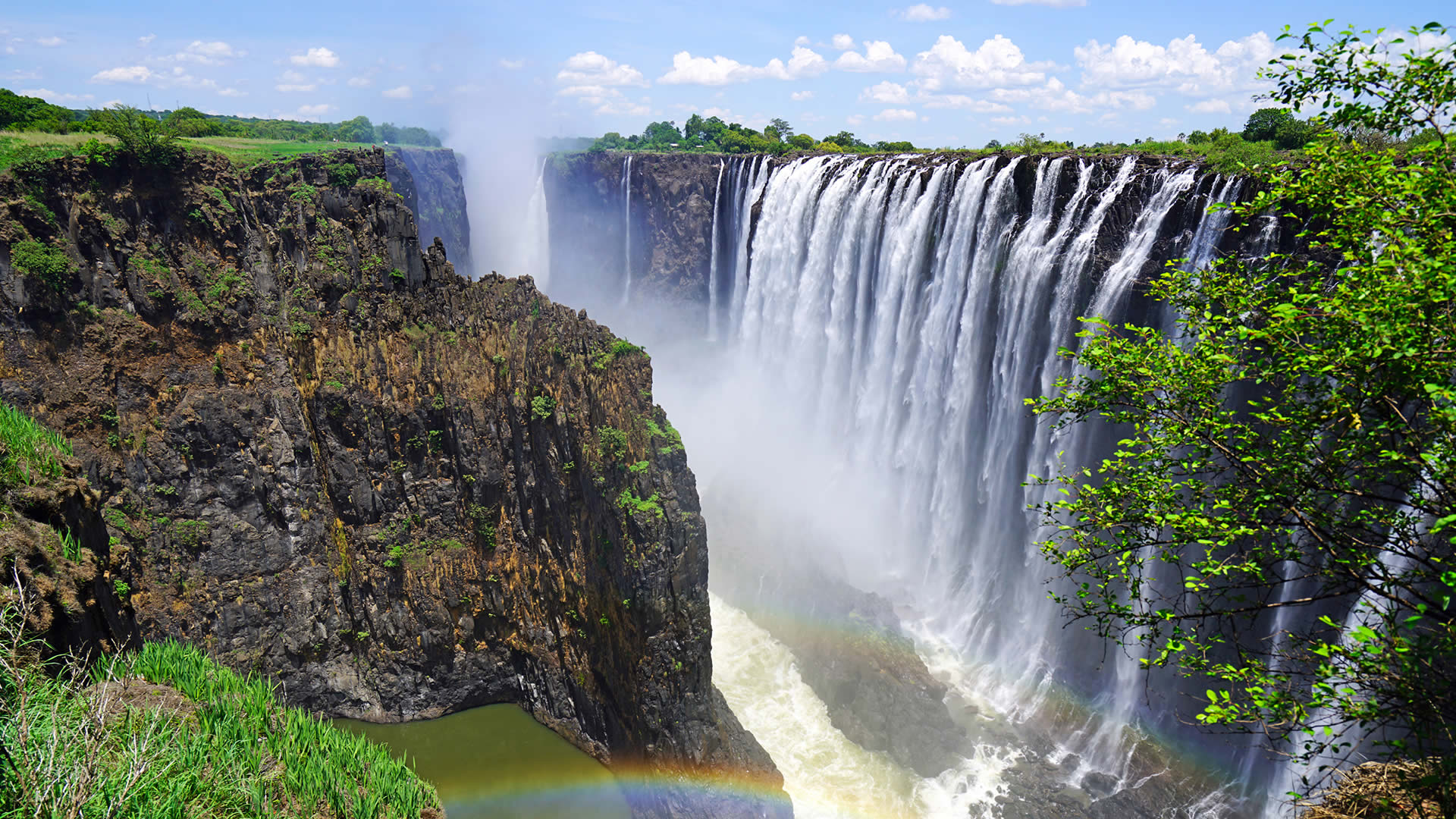 Victoria Falls, Zambia/Zimbabwe beautiful places